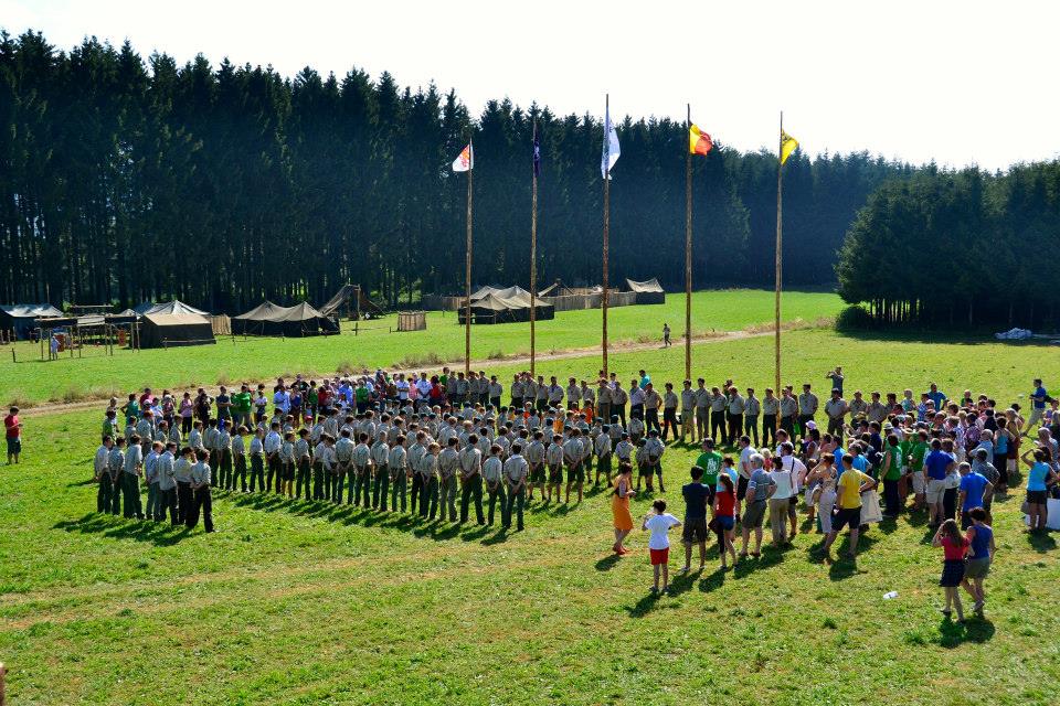 Sint-Martinus den XIIde - Kamp Curfoz 2013 bezoekdag